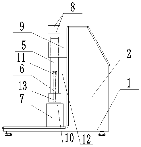 Cut tobacco support strength detection method and detector