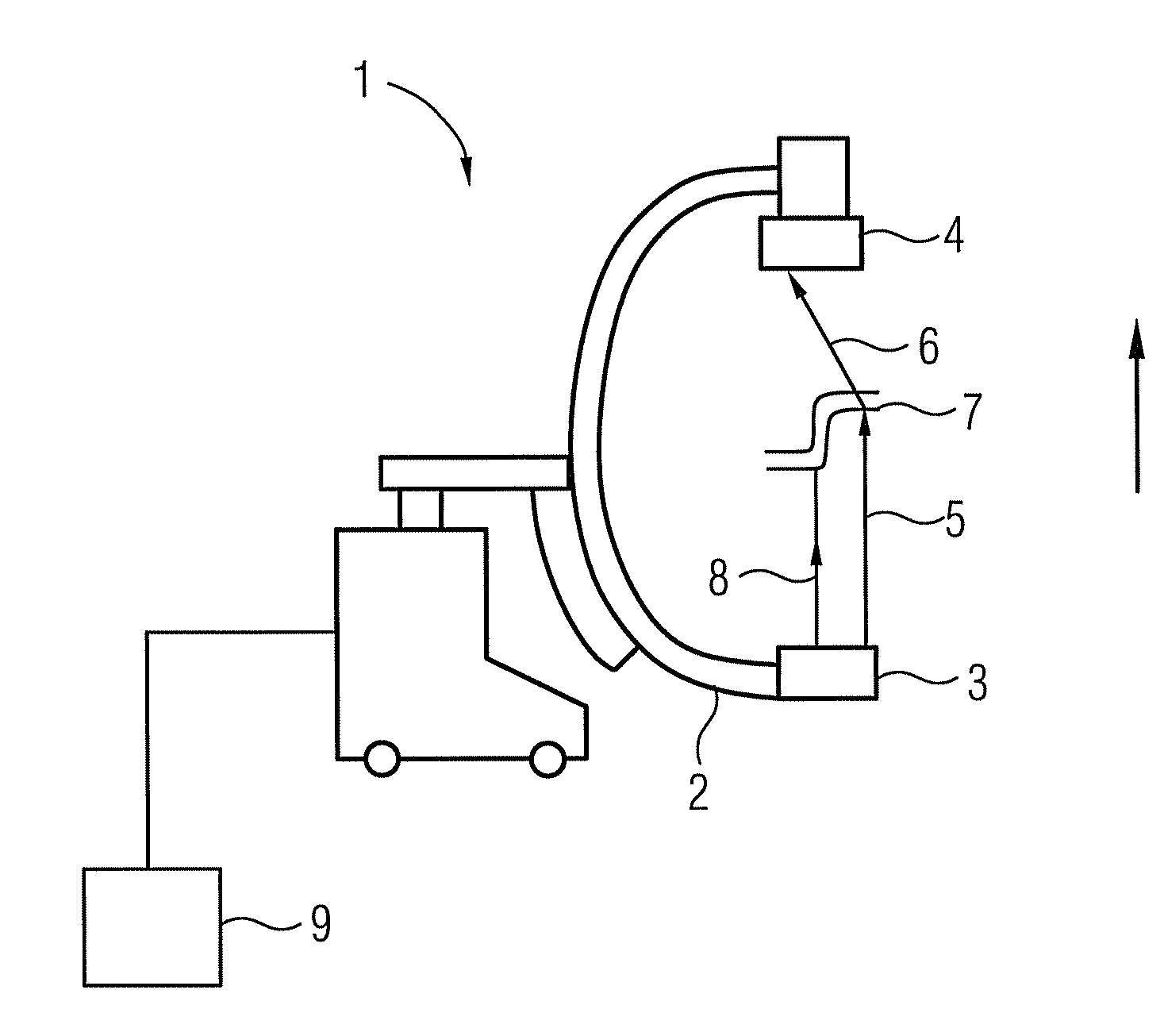 Method for evaluating an image dataset acquired by a radiation-based image acquisition device