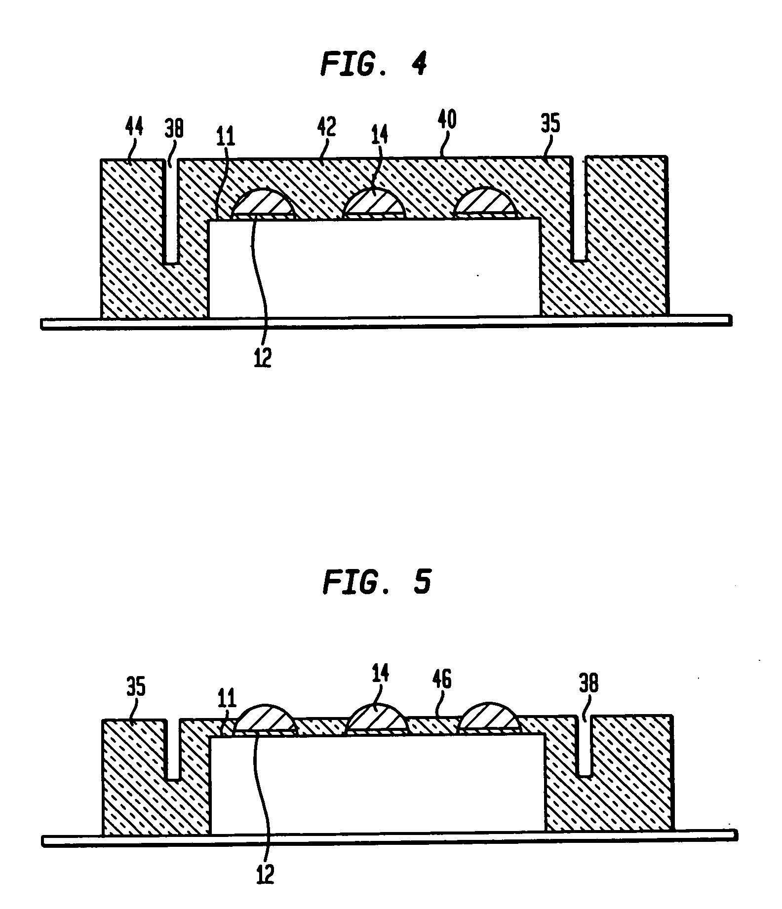 Microelectronic assemblies having low profile connections