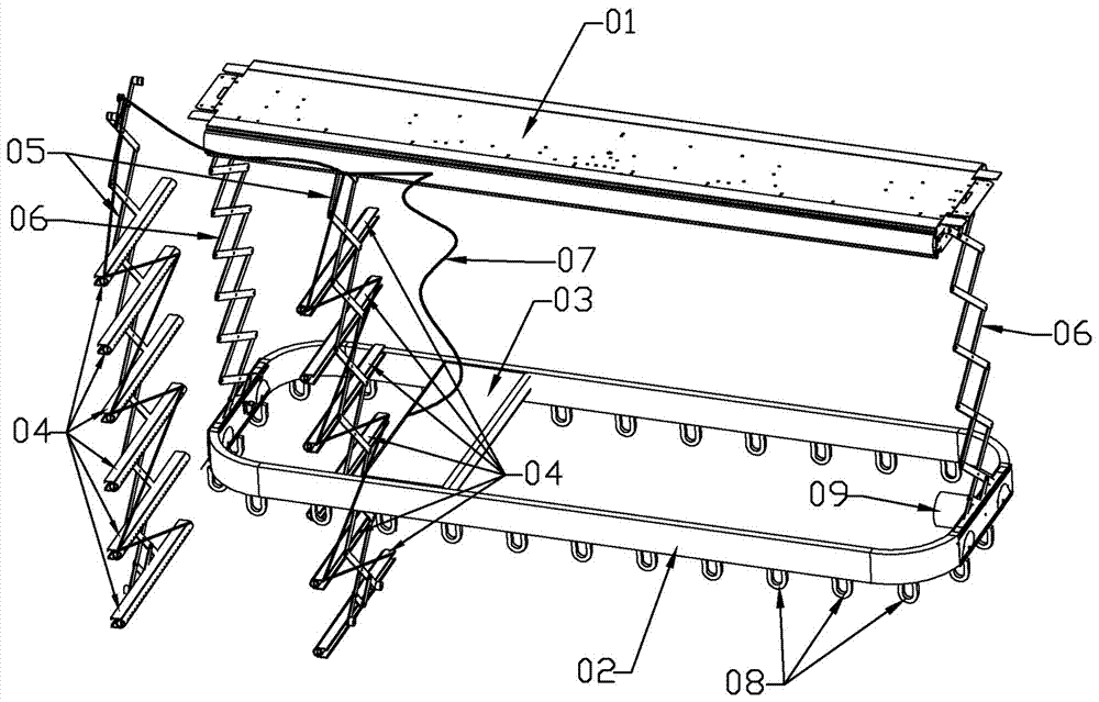 Clothes airing machine with automatic hanging ironing function