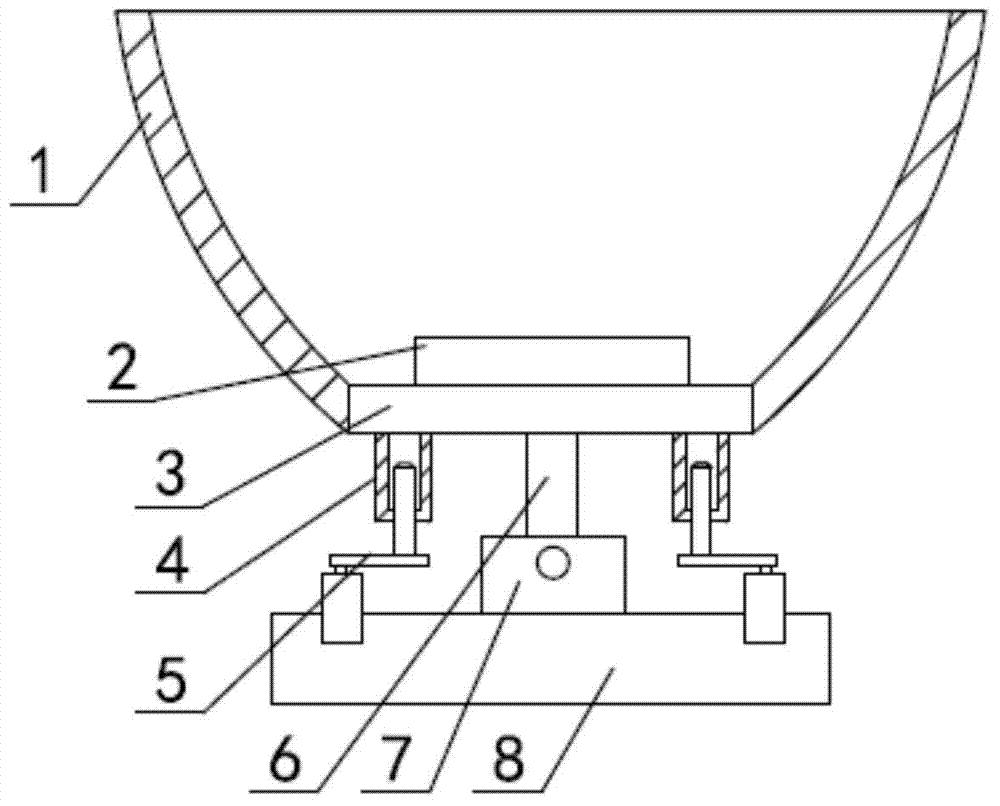 LED vehicle lamp capable of automatically adjusting illumination angle in vertical direction