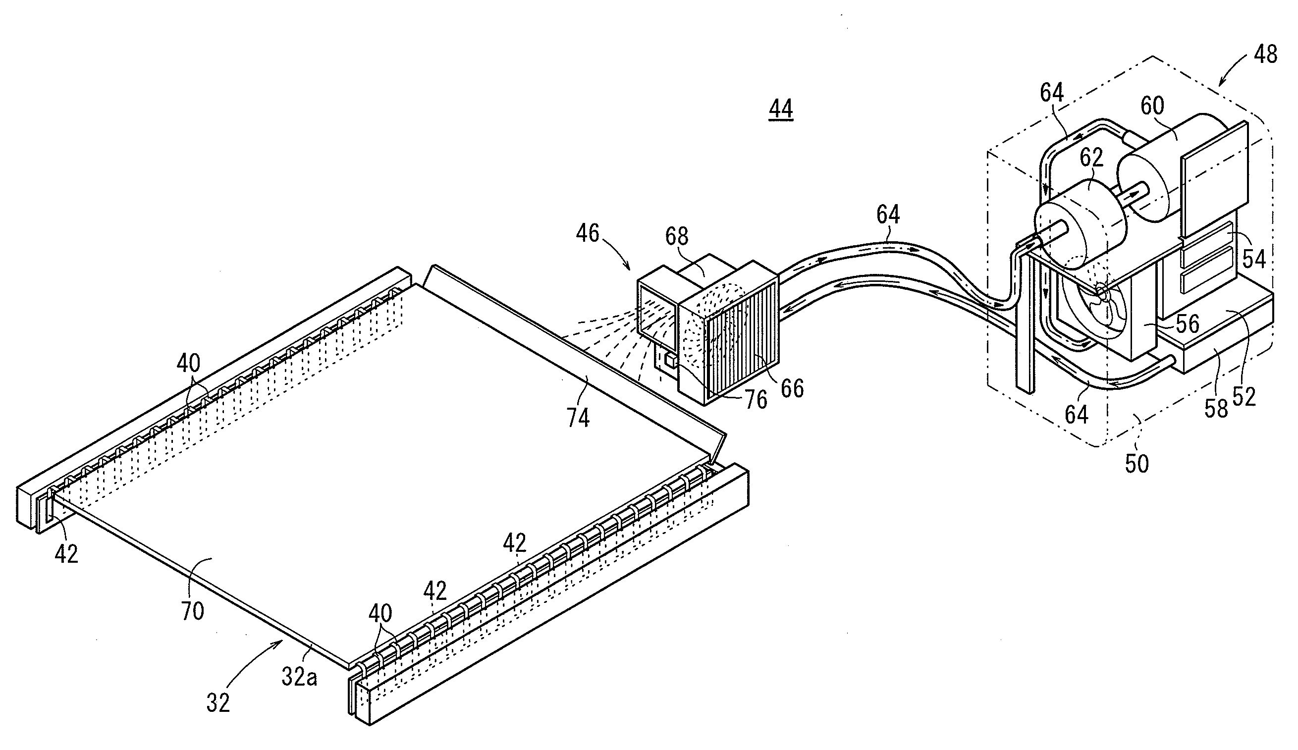 Radiation image capturing apparatus