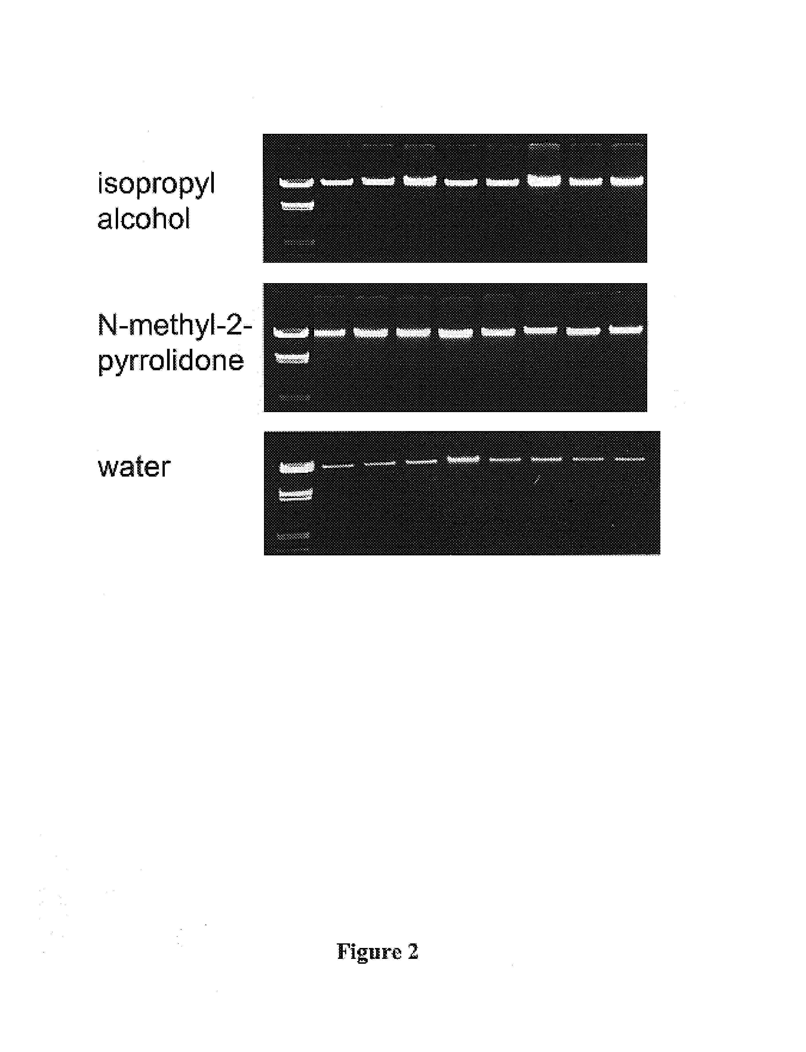 Methods for isolating nucleic acids