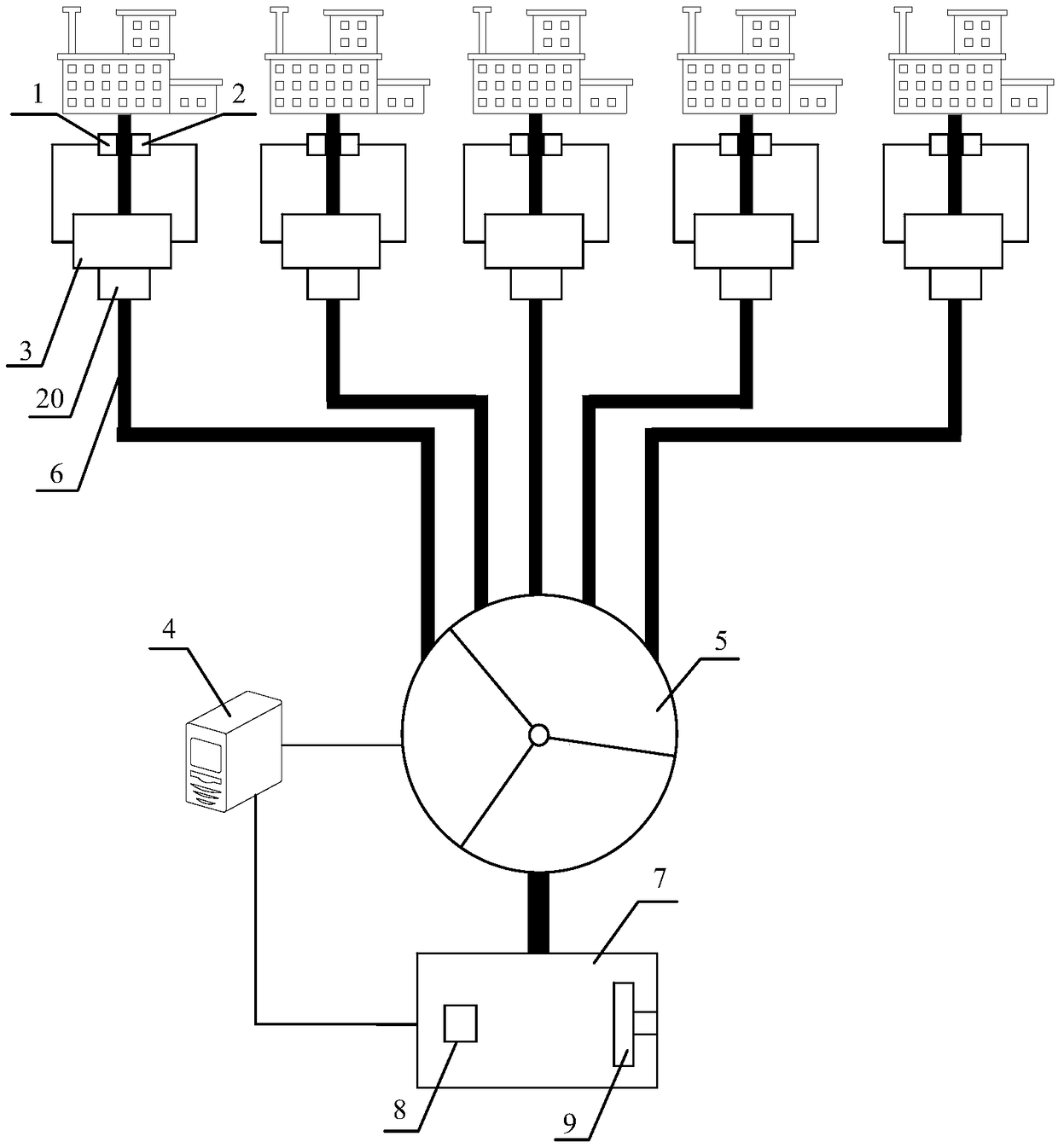 Intelligent industrial wastewater treatment system