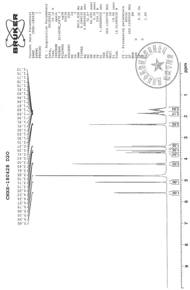 Preparation method of high-purity 3-deacetylcephalosporin C sodium salt