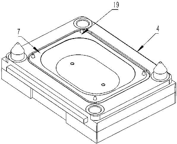 Device for accurately taking membrane in single-piece mode