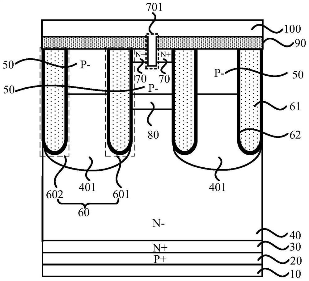 Carrier storage trench gate IGBT (Insulated Gate Bipolar Translator)