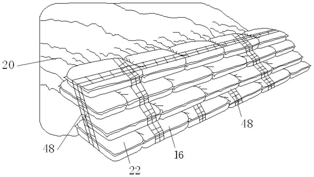 An ecological bag reinforced retaining wall and its application