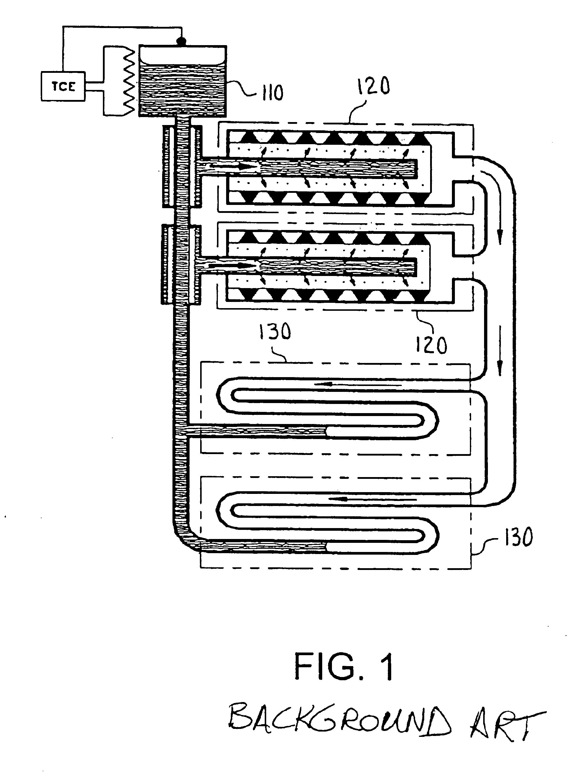 Phase control in the capillary evaporators