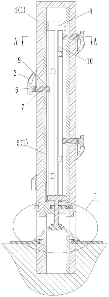 Cement telegraph pole