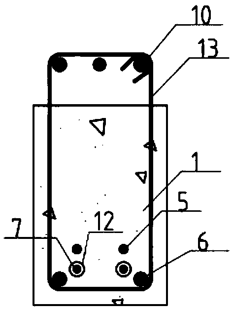 Prefabricated prestress concrete frame beam-column joint with additionally-arranged steel bars and sleeves