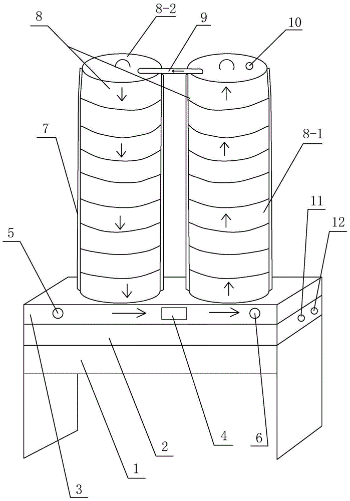 Circulating energy-saving water-saving steamer