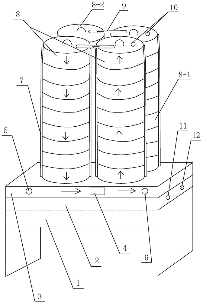 Circulating energy-saving water-saving steamer