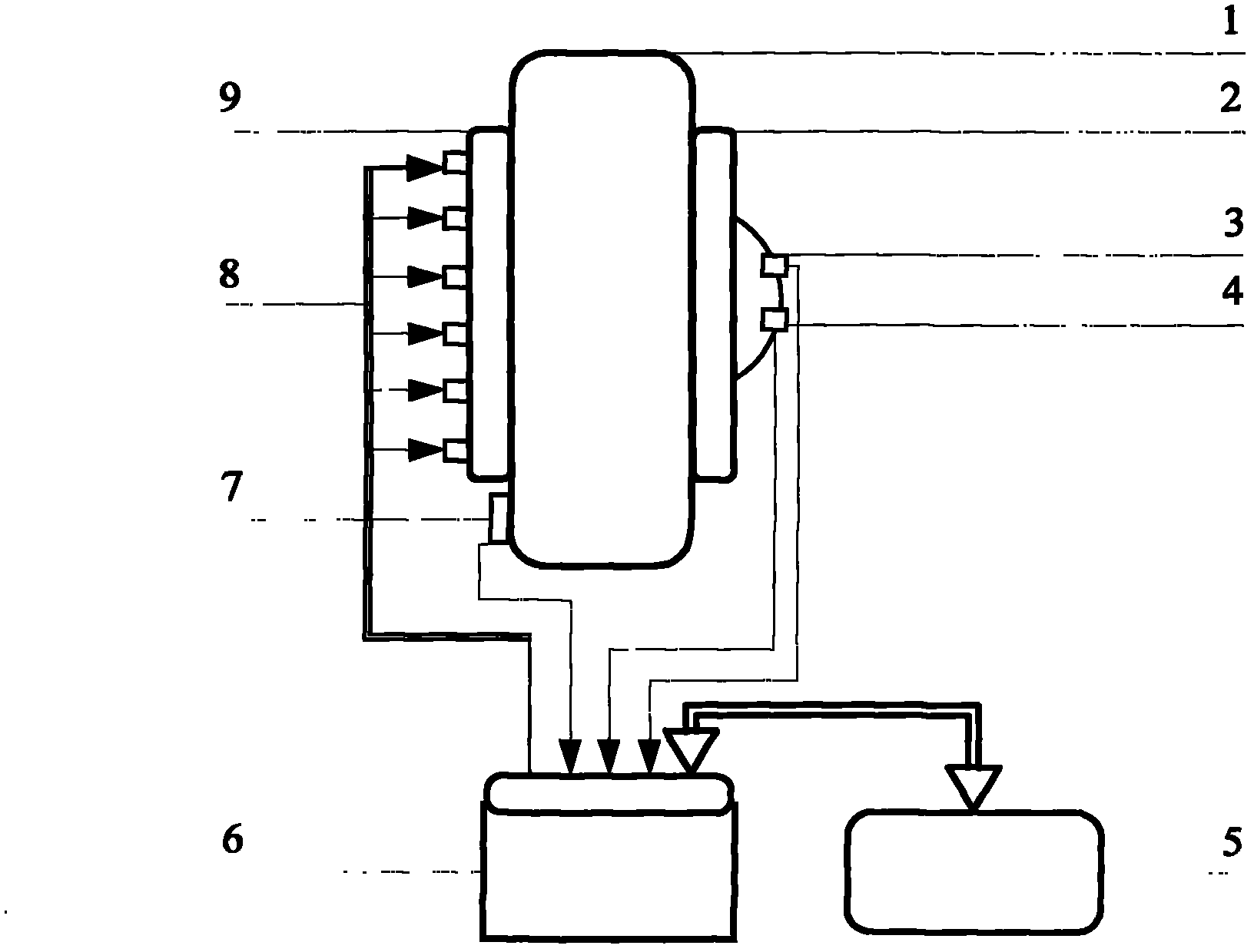 Diesel-alternative fuel hybrid combustion engine control method