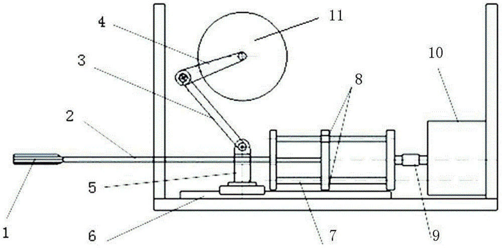 Two-dimensional haptic interaction device for realizing bone marrow aspiration virtual surgery