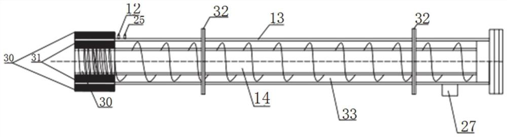 Test system and method for simulating muck improvement and migration