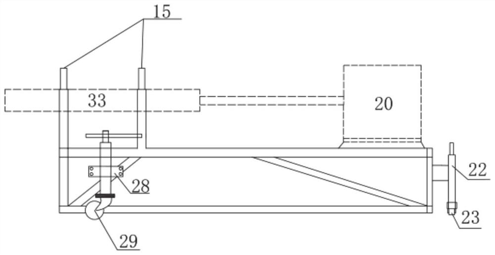 Test system and method for simulating muck improvement and migration