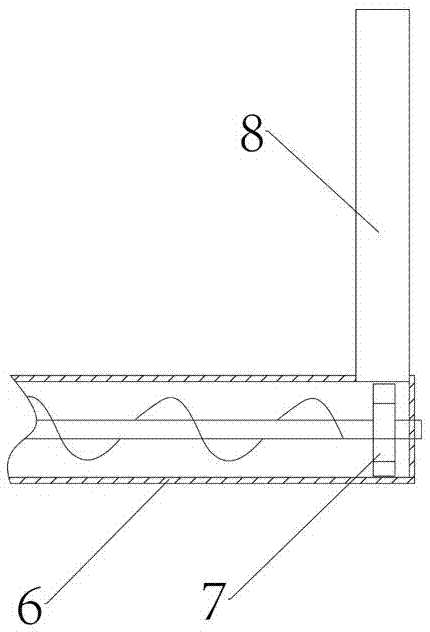 Submerged material cleaning and separating device and method