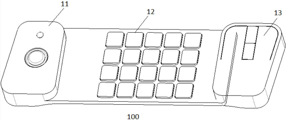 Input equipment for intelligent terminal and intelligent terminal