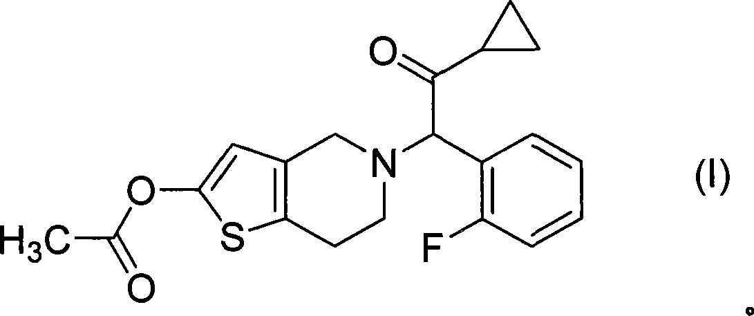 Dosage regimen for prasugrel