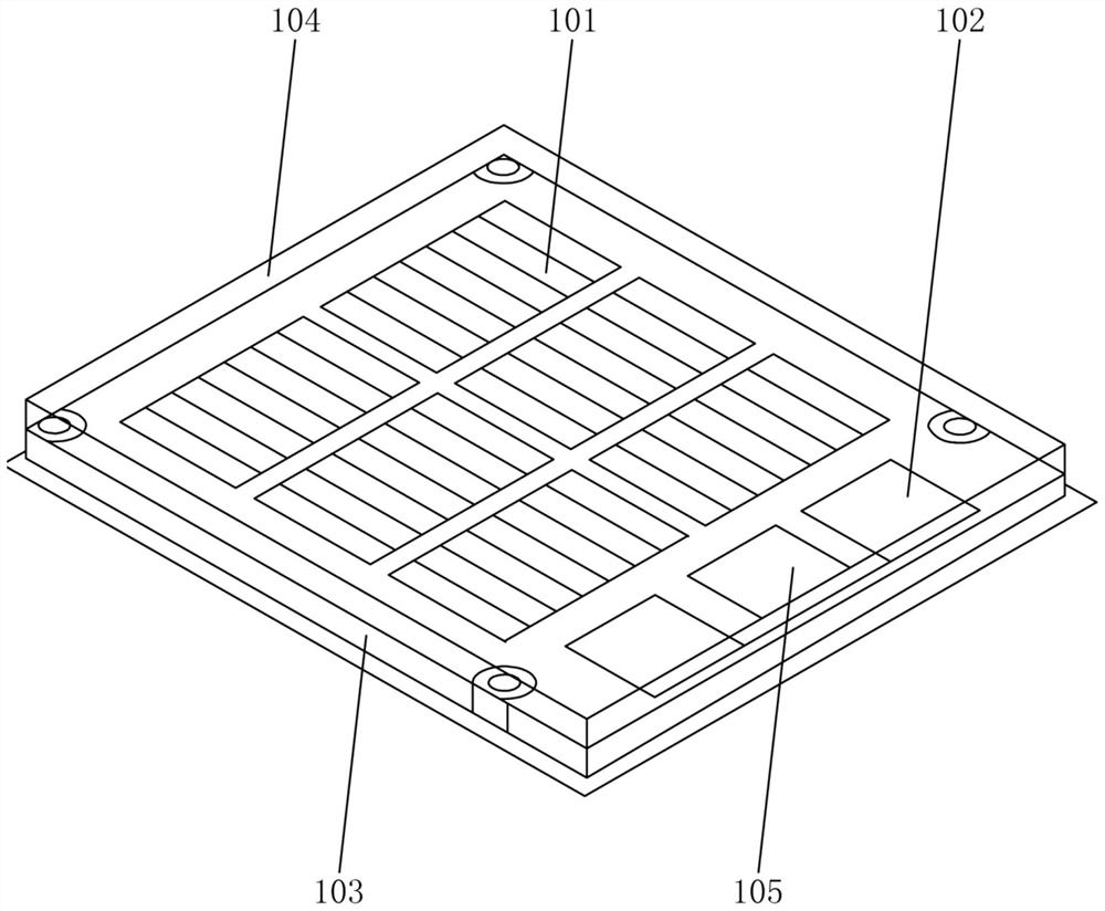 Photovoltaic module based on diffractive optical element and manufacturing method thereof