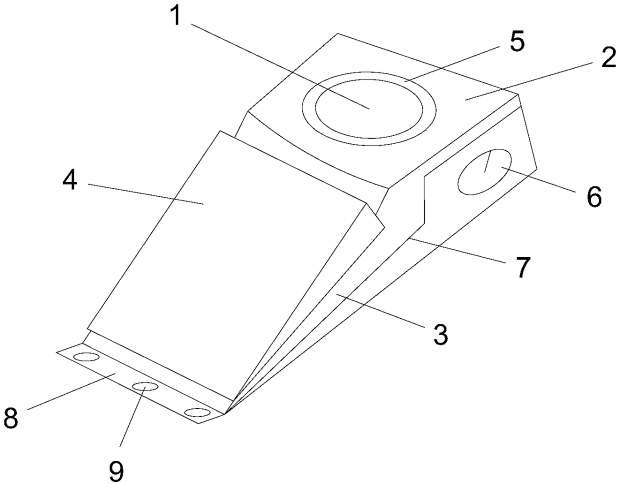 Anti-theft alarm of entrance door