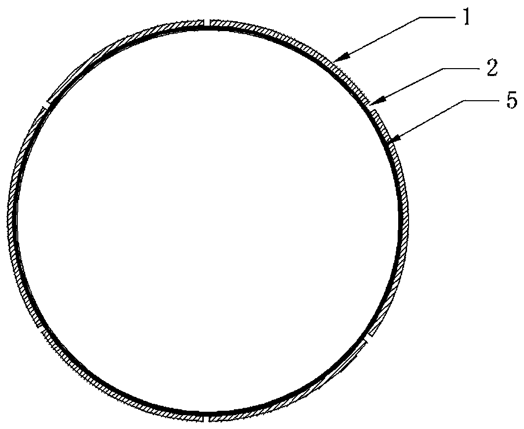 Solid aluminum electrolytic capacitor with high heat dissipation performance and preparation method of capacitor