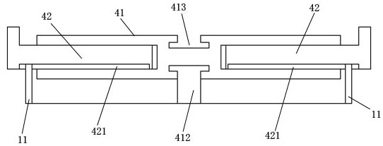 A partition-adjustable sunshade yacht