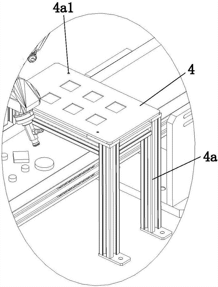 Parallel industrial robot training table