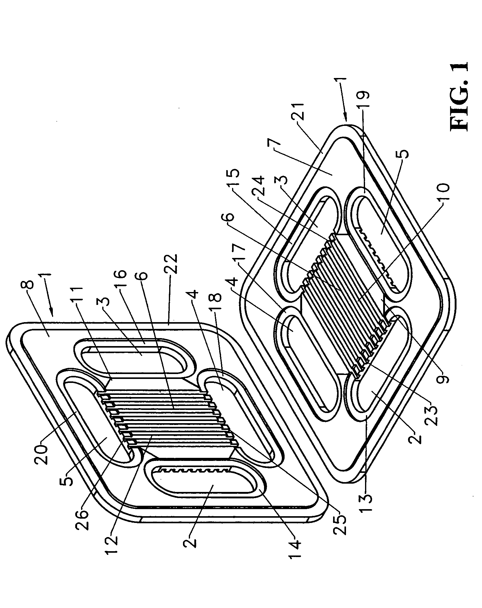 Fuel cell assemblies using metallic bipolar separators