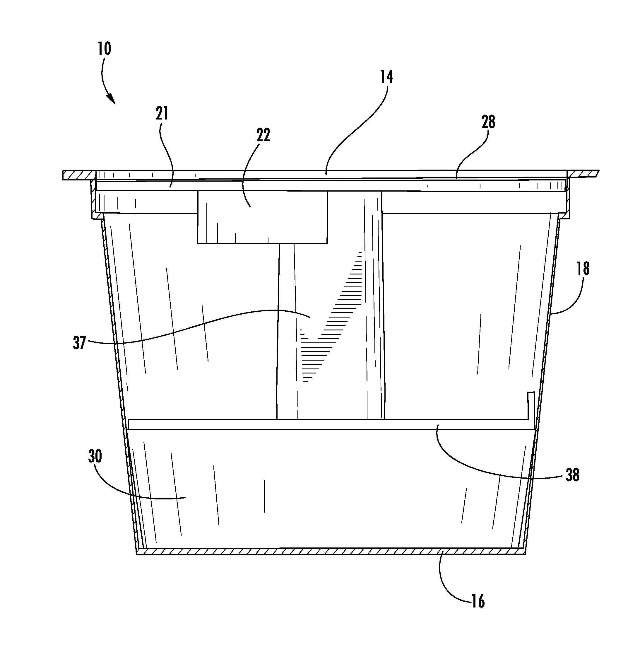 Beverage mixing cartridge and method of using same