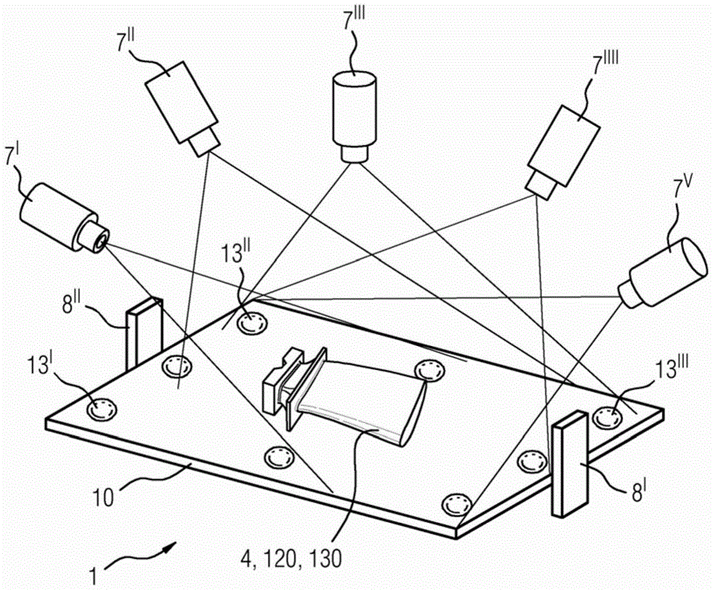 Method for object marking using a three-dimensional surface inspection system using two-dimensional recordings and system