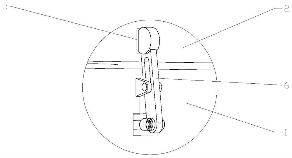 Automatic paint spraying device for inner wall of tower drum