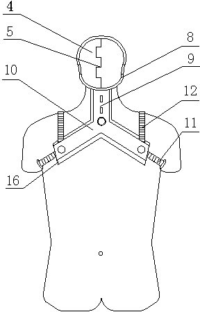 Cross fixator for head, neck and limbs fractures