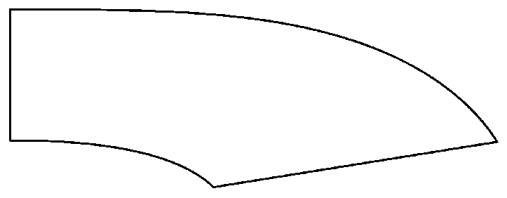 Axial swirl vane for rotational flow combustor and arrangement thereof