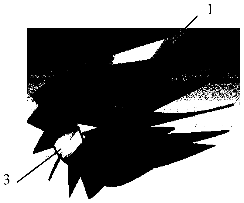 Axial swirl vane for rotational flow combustor and arrangement thereof