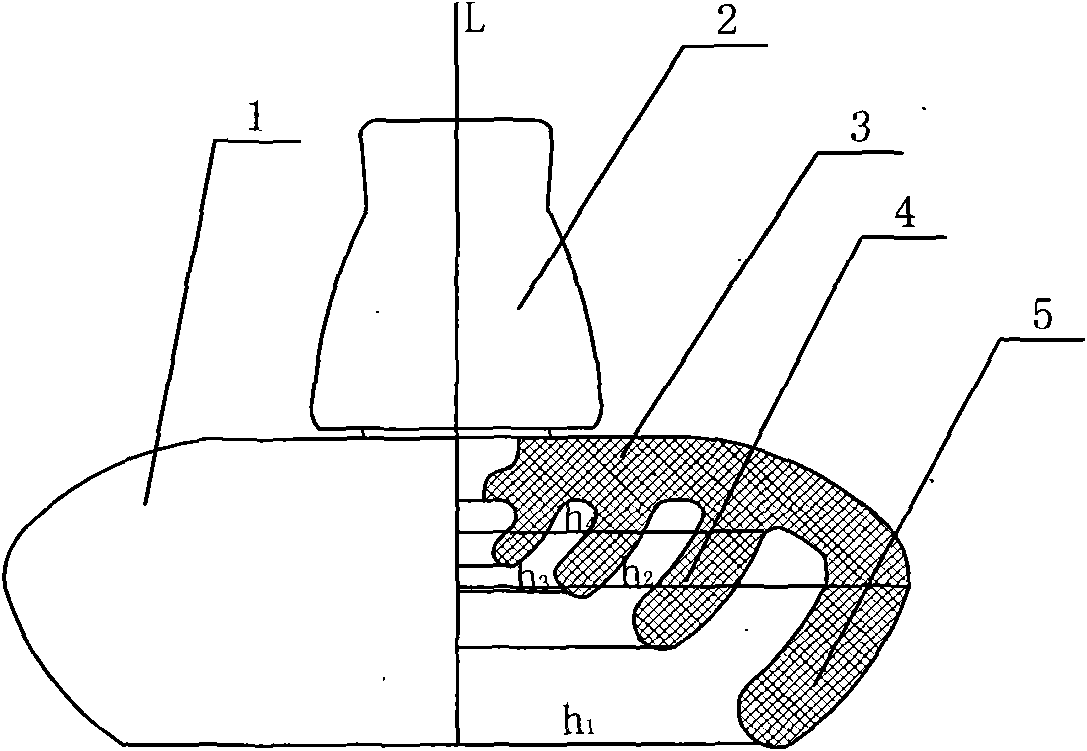 Antipollution flashover disk-shaped insulator