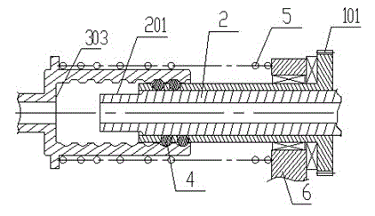 Ball screw releasing-engaging transmission and resetting device