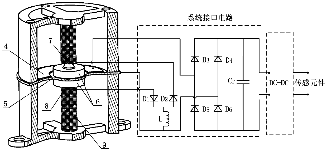 Adaptive mechanical switch synchronous recovery device integrated with viscous damping material