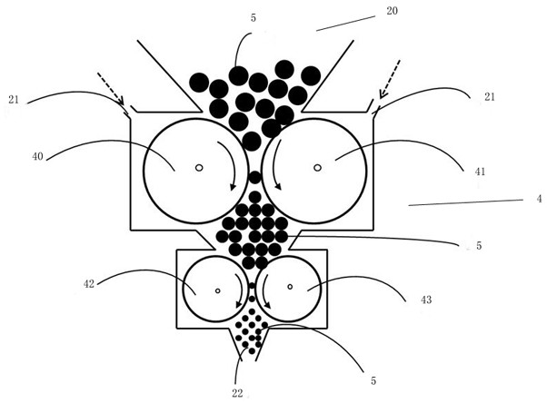 A kind of preparation method and preparation device of au-x nano alloy powder