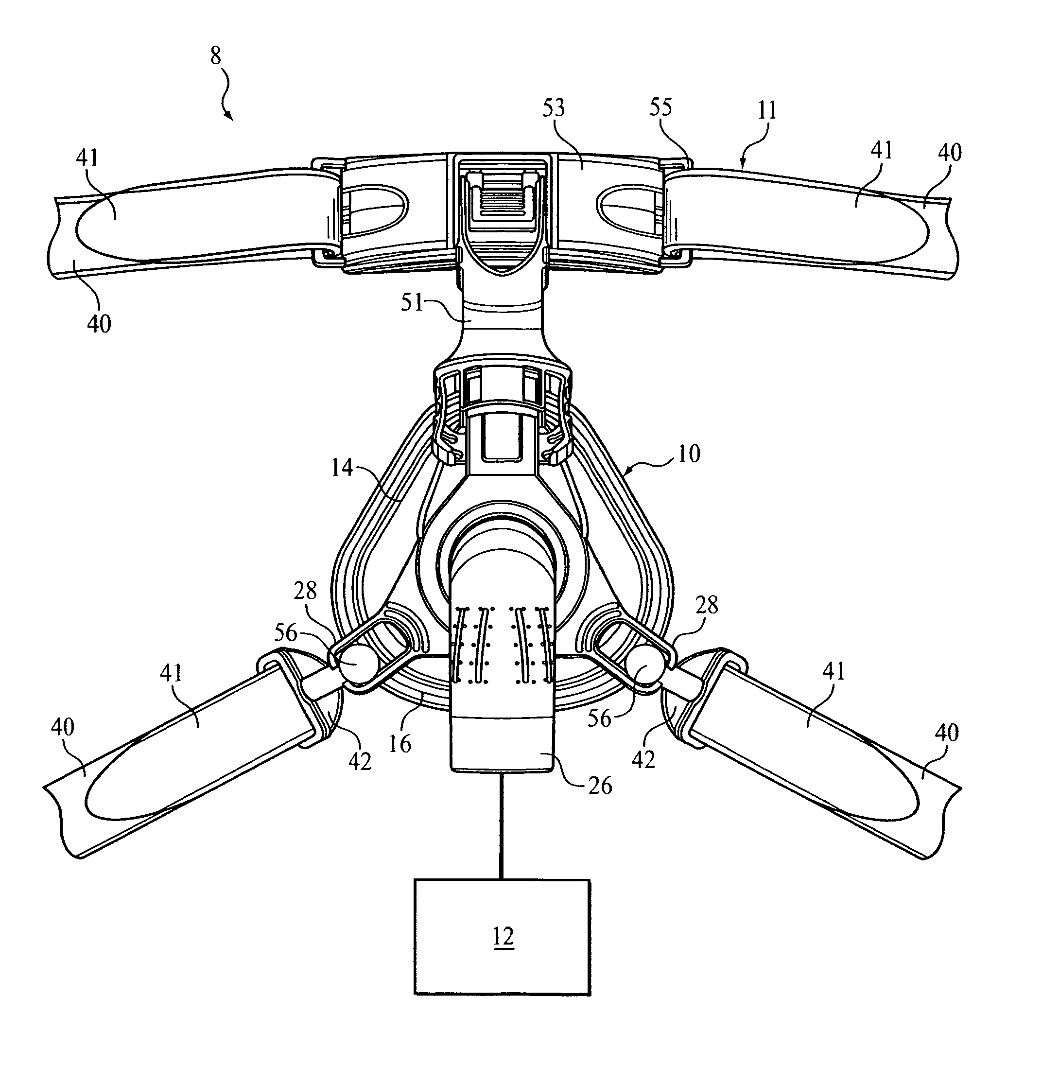 Patient interface and headgear connector