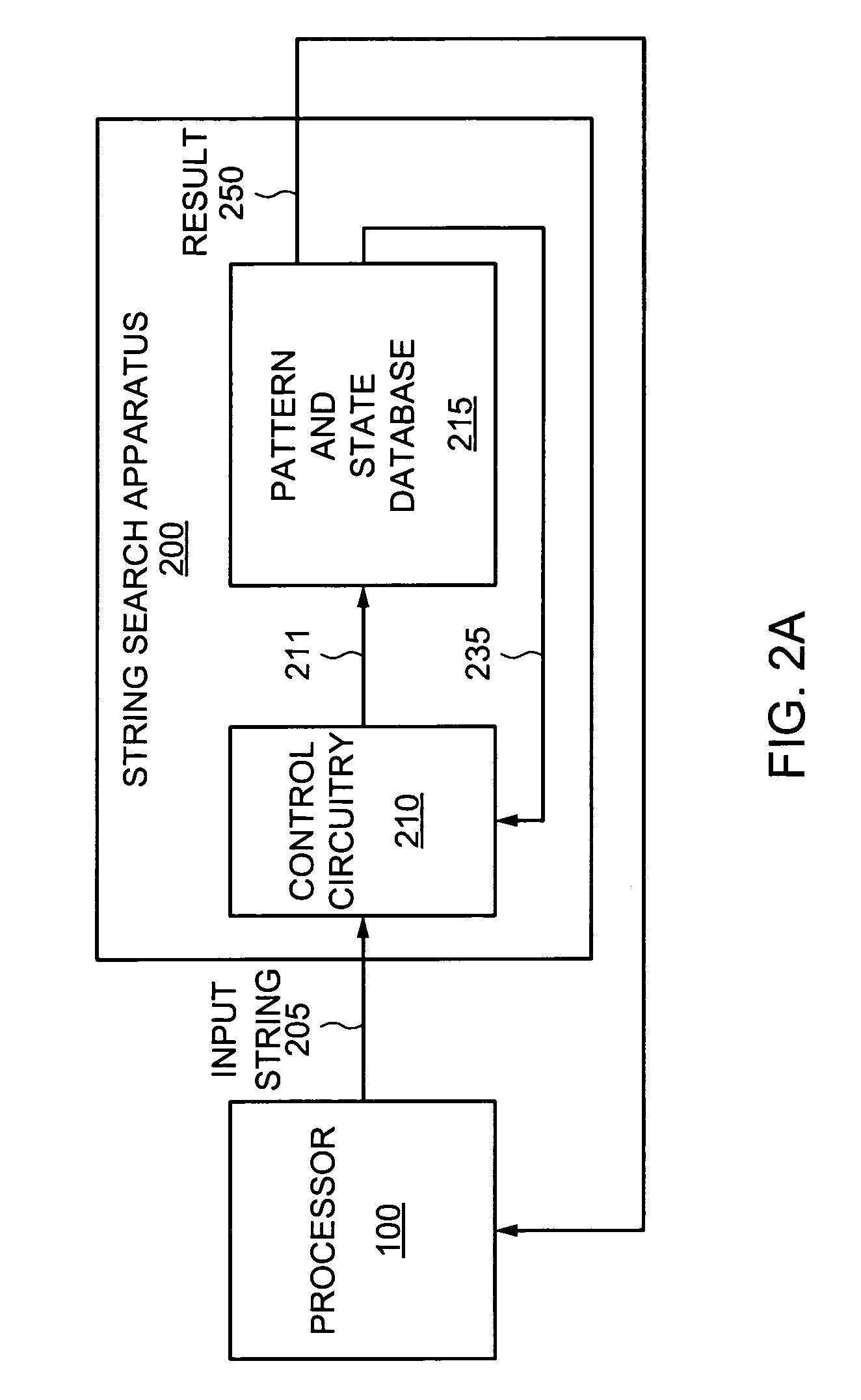 Search circuit having individually selectable search engines