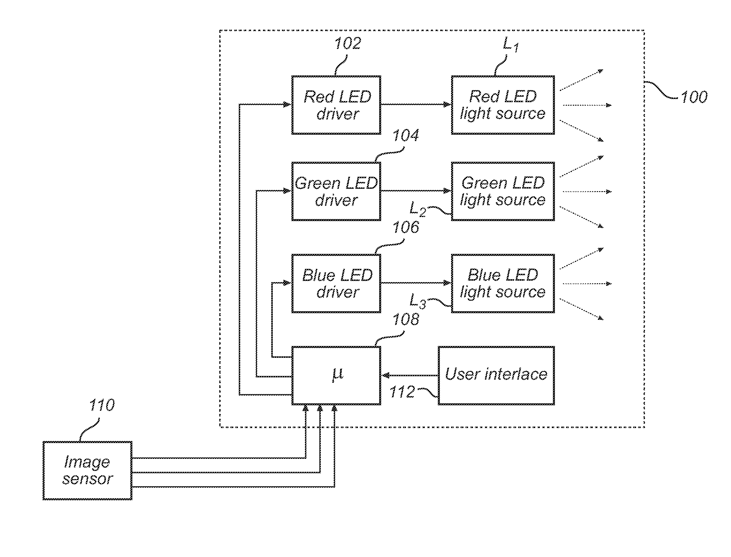 Camera illumination device