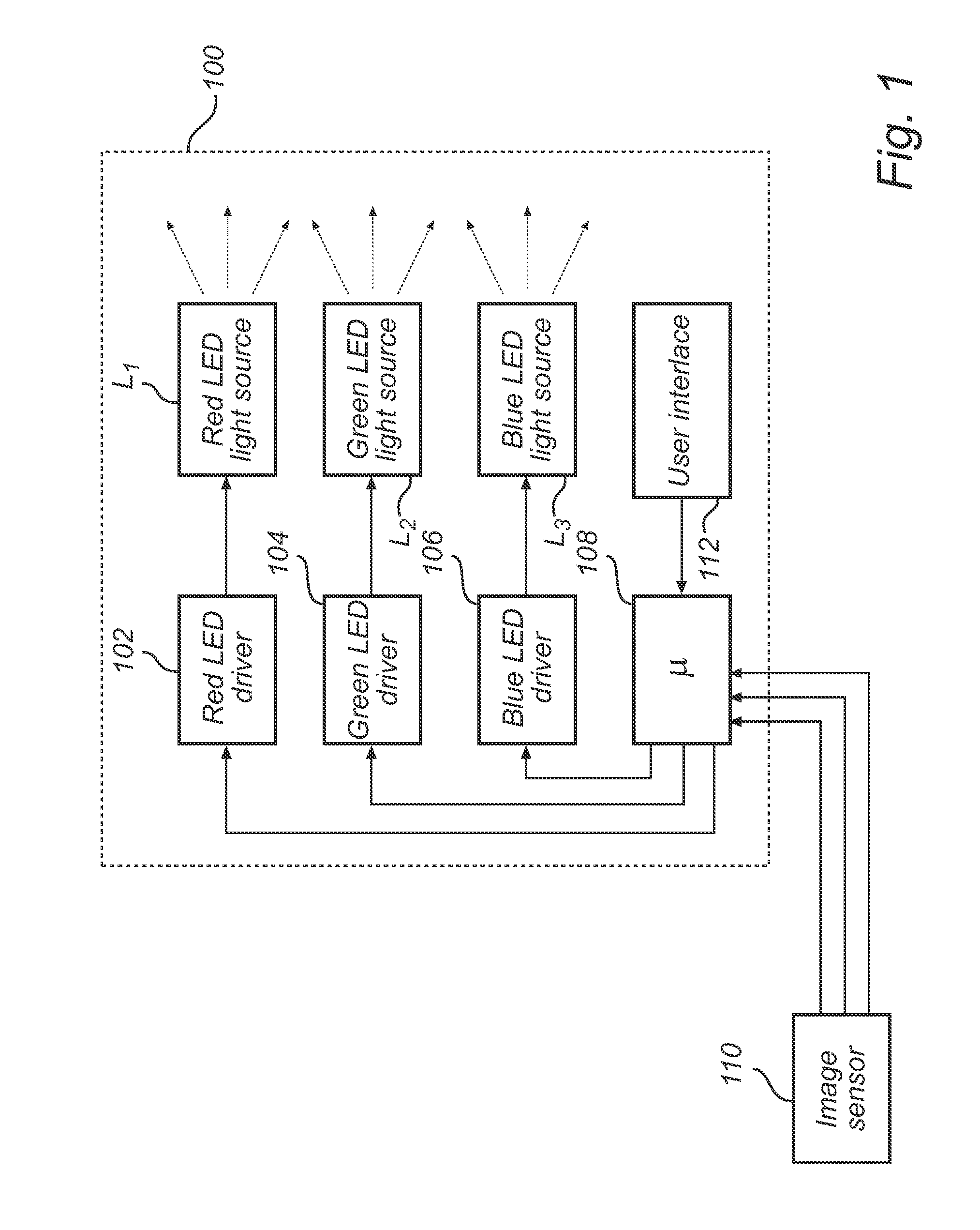 Camera illumination device