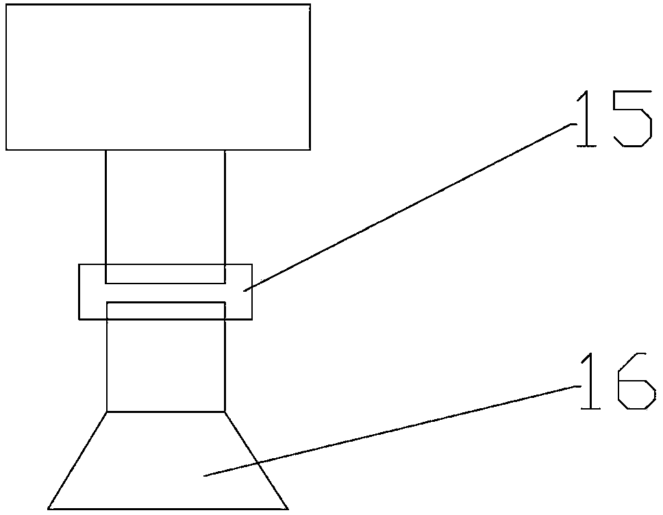 Magnetic separation device for iron ore powder