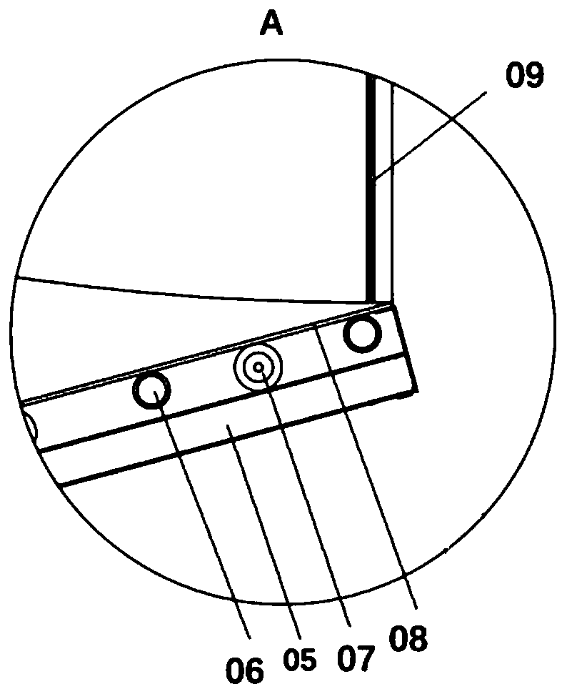 Temperature control device and method for optical window of space environment simulator