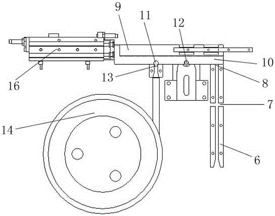 Magnetic pole marking and detecting and stacking device