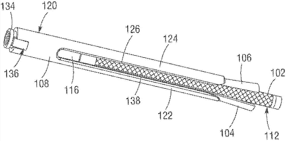 Percutaneous clip for repairing a heart valve