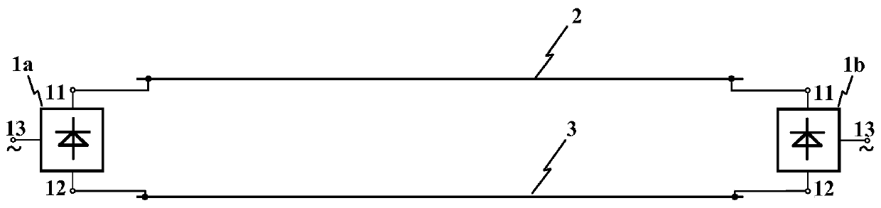 A system for reducing rail potential of subway trains