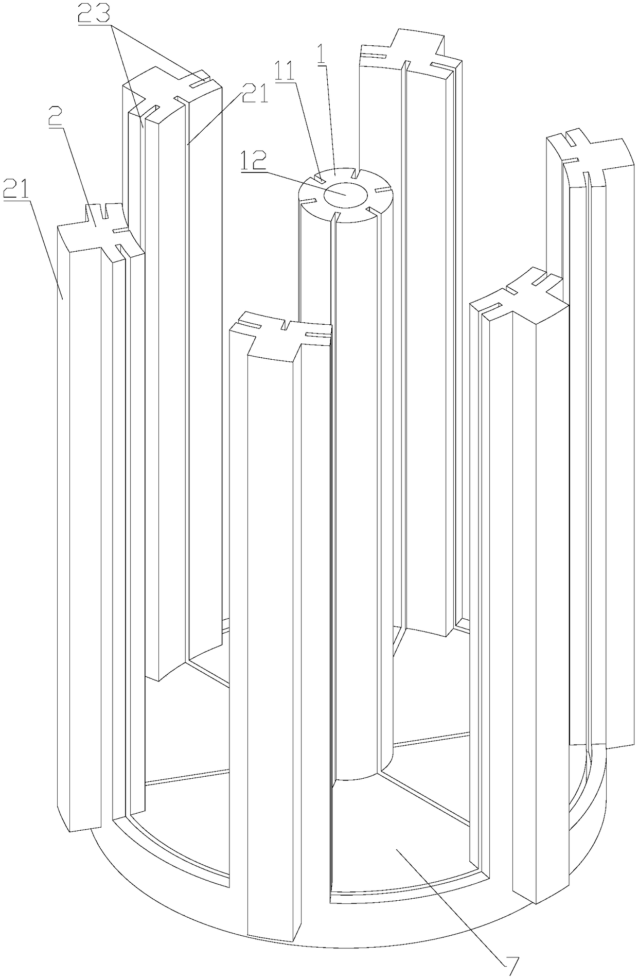 Overwater overflow-oil recovery device in rotatable roller boom form